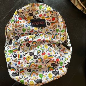 Jansport Rainbow theme backpack bookbag
